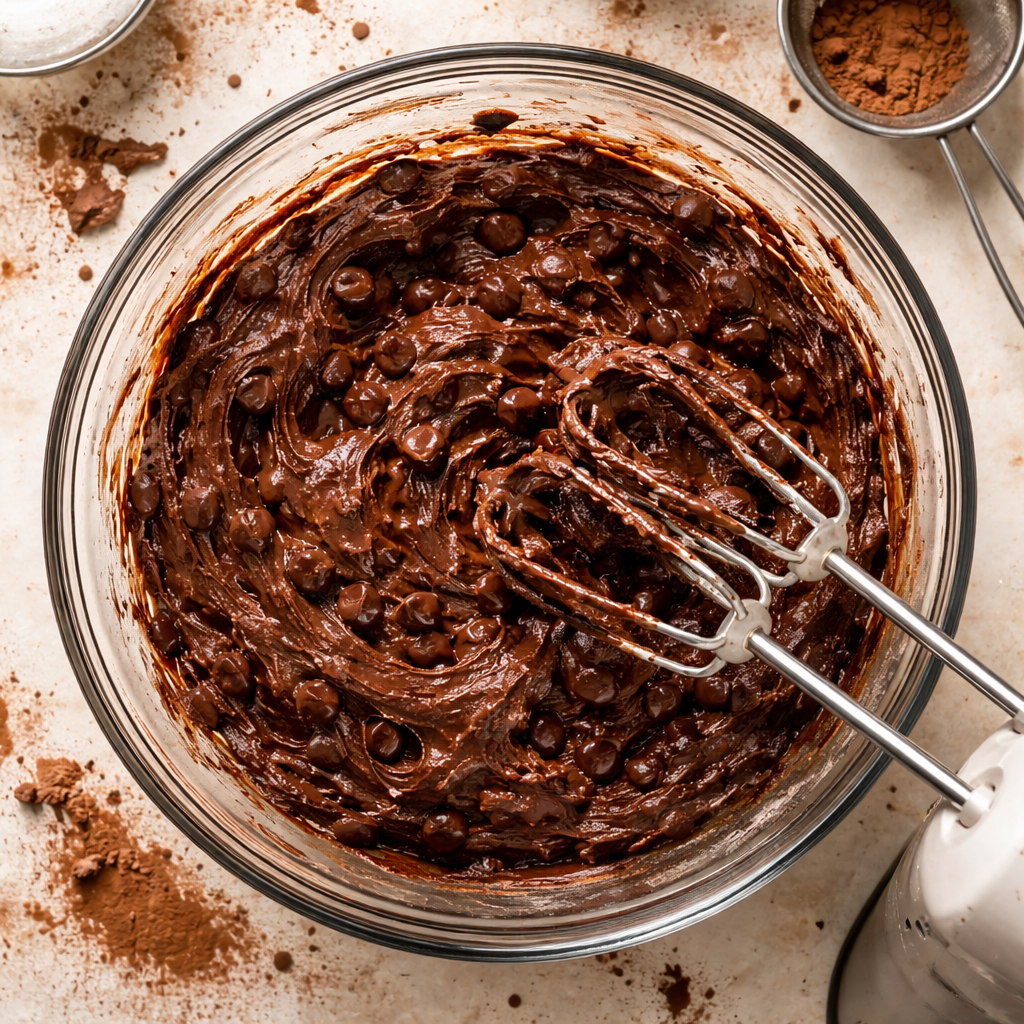Gourmet brownie cookies with a rich chocolate flavor and a chewy texture.