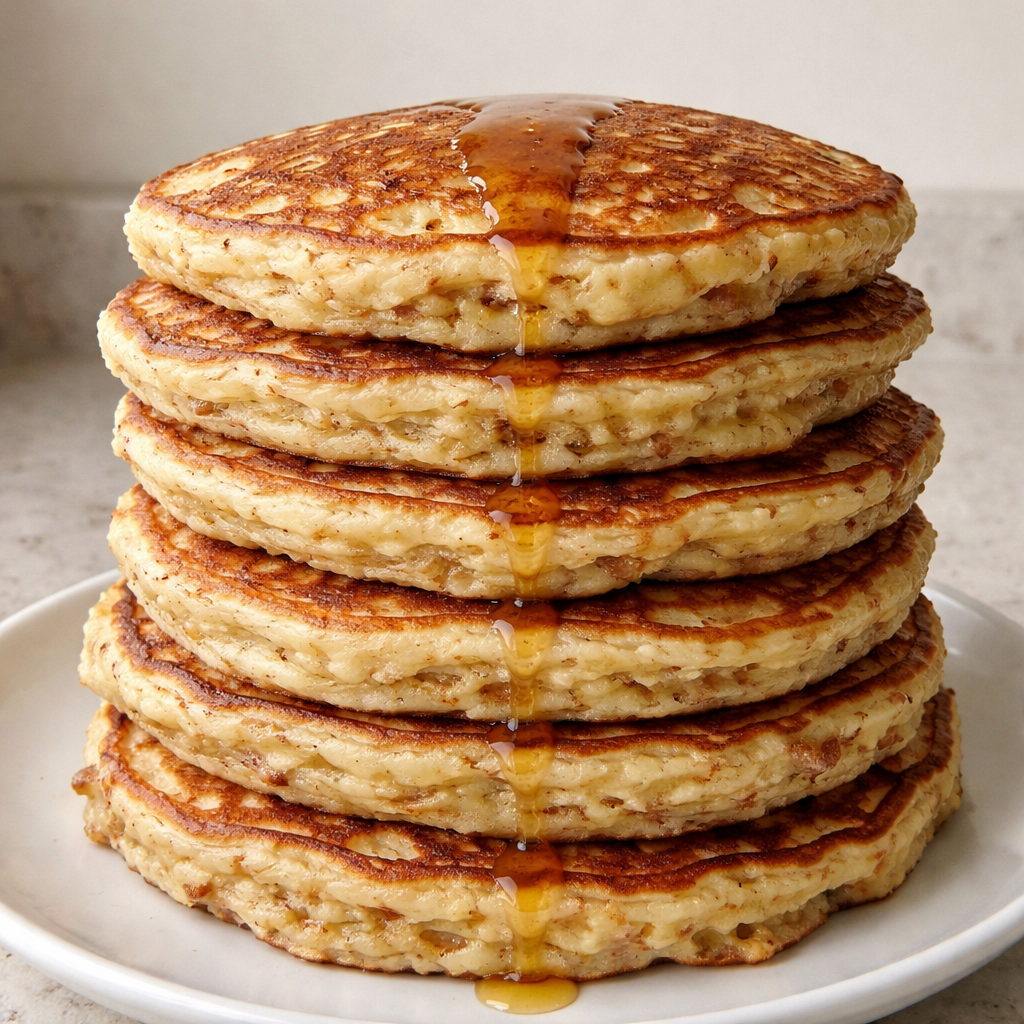 1735855495790-1eofsk8z Delicious apple yogurt pancakes topped with fresh fruit and syrup