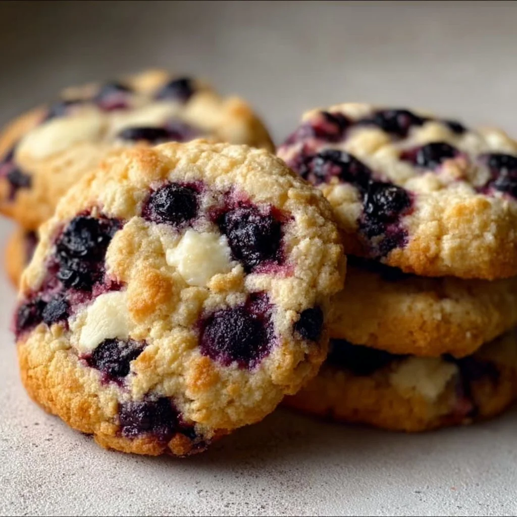 Blueberry Cheesecake Cookies