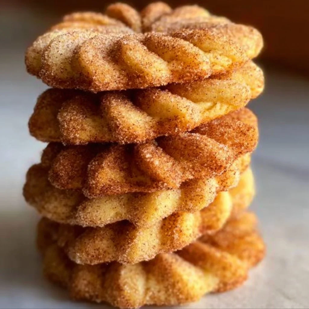 Cinnamon Sugar Churro Cookies