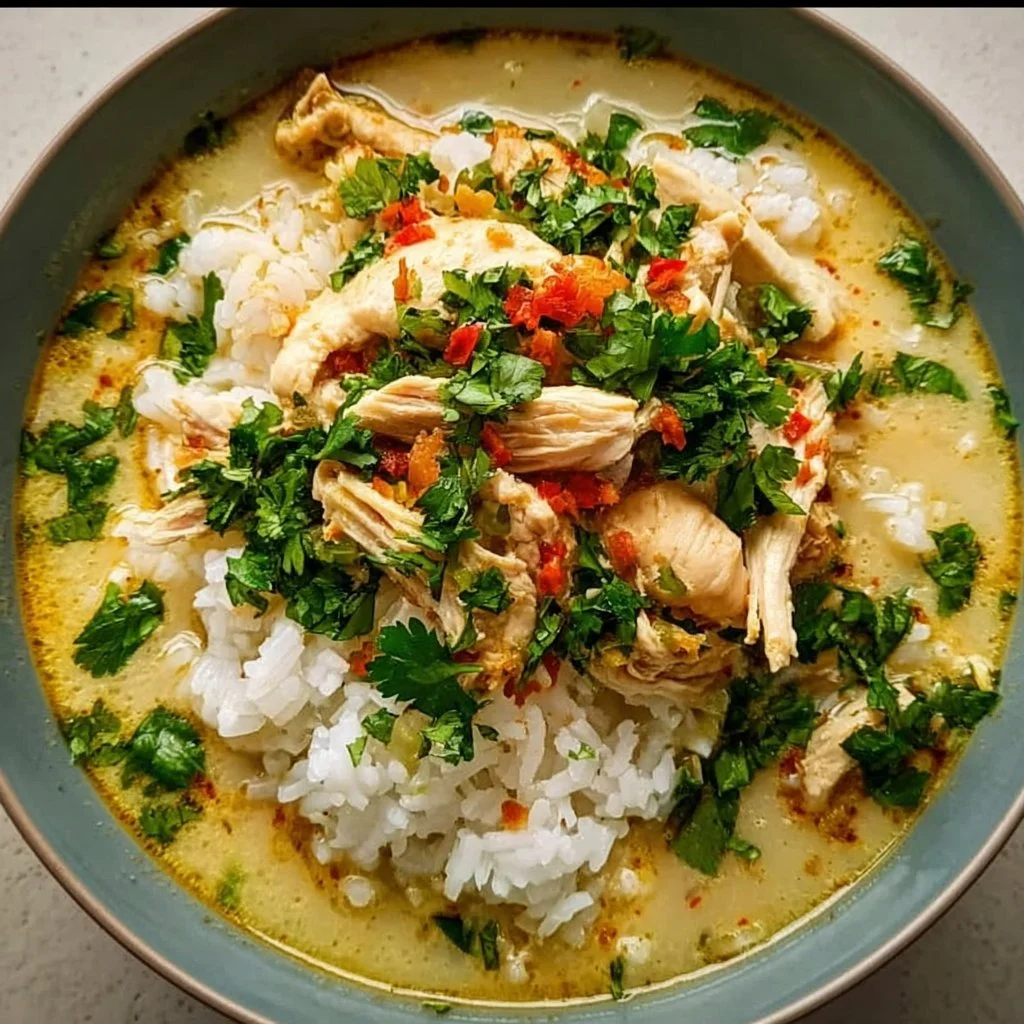 Coconut Chicken Brothy Rice