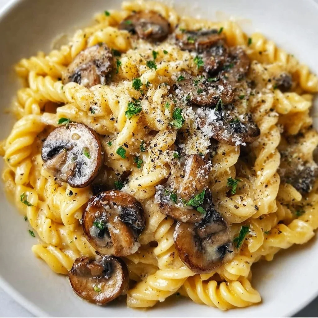 Creamy Brown Butter Mushroom Pasta