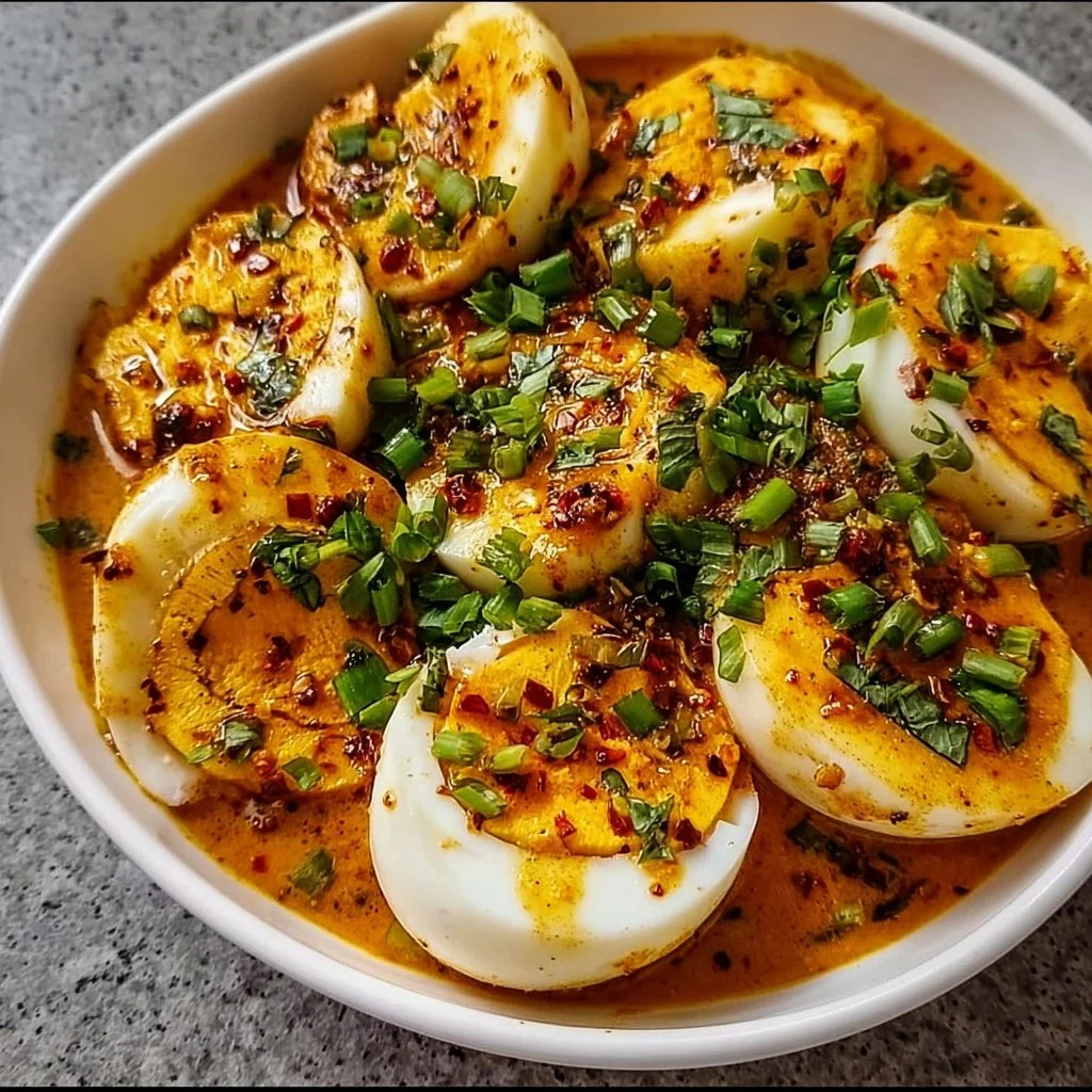 Creamy Spicy Egg Curry