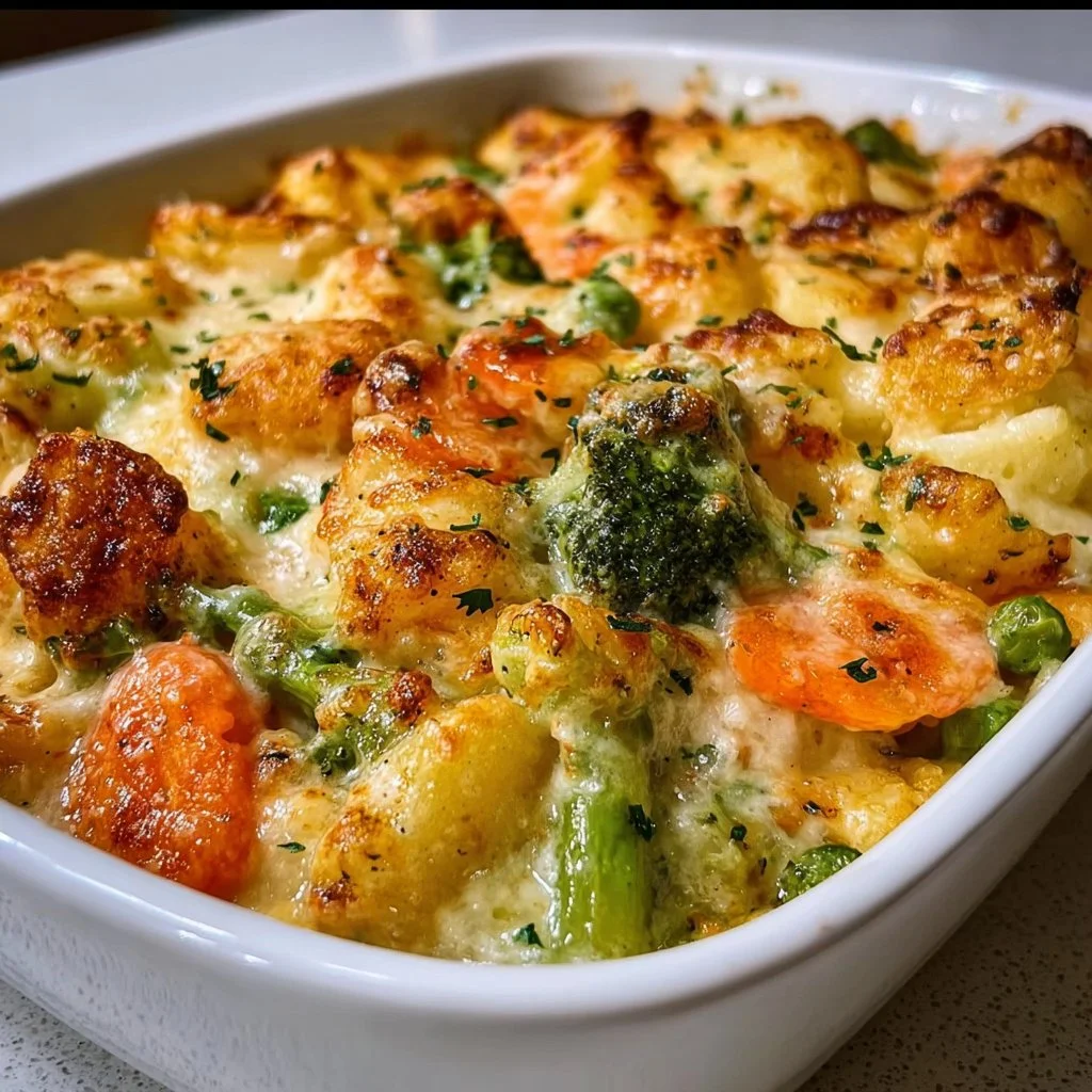 Creamy Winter Vegetable Casserole