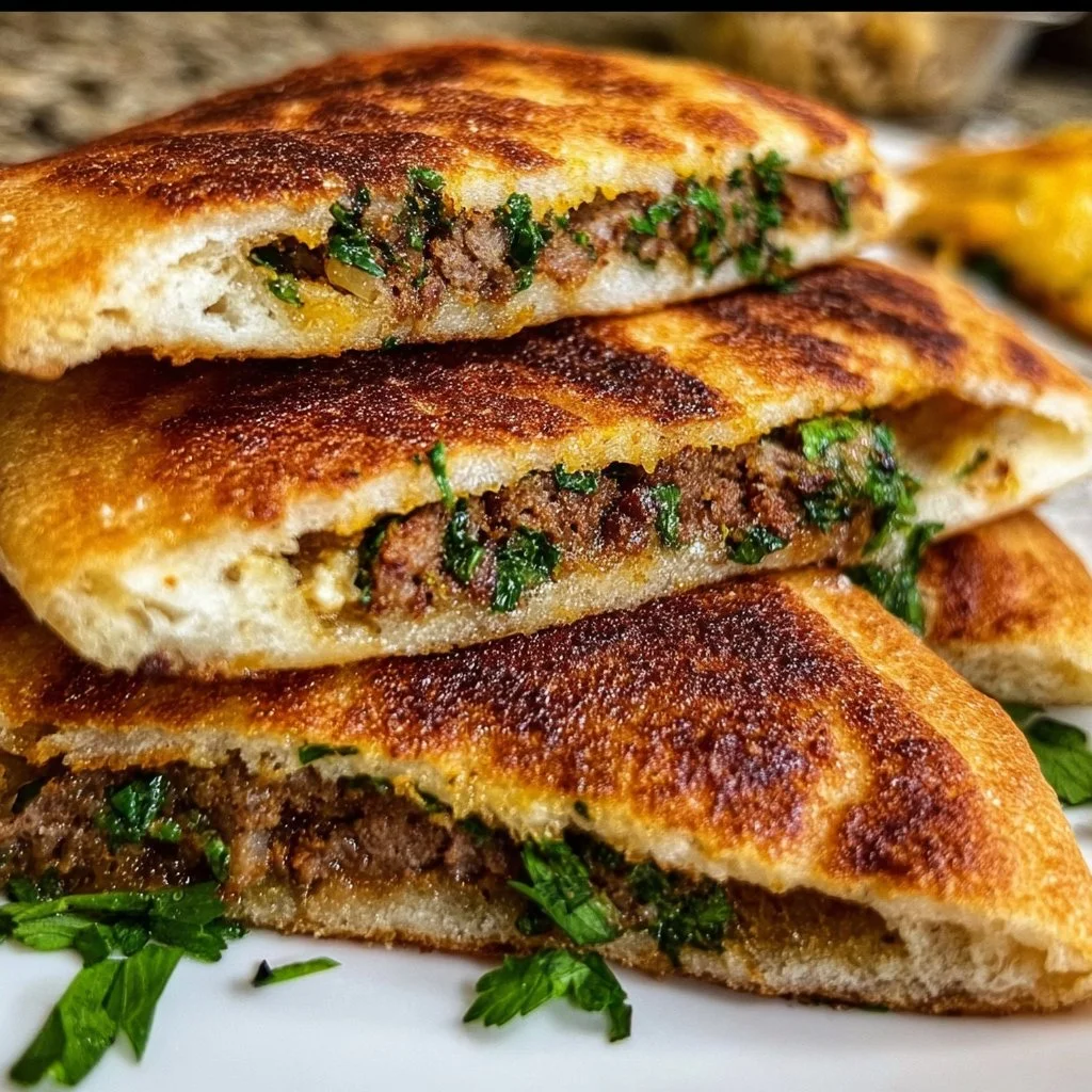 Crispy Lebanese Arayes