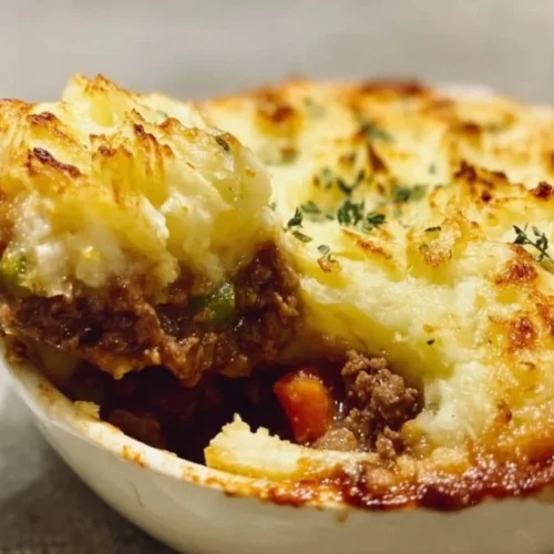 Gordon Ramsay's delicious Cottage Pie prepared with savory ingredients
