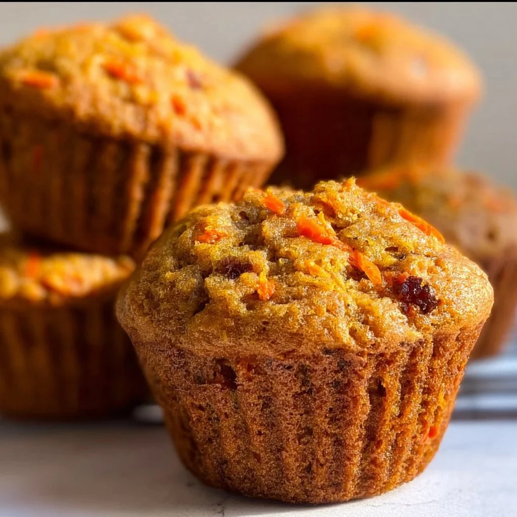 Healthy Carrot Muffins
