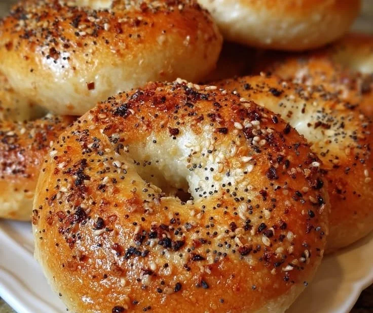 Homemade Sourdough Bagels