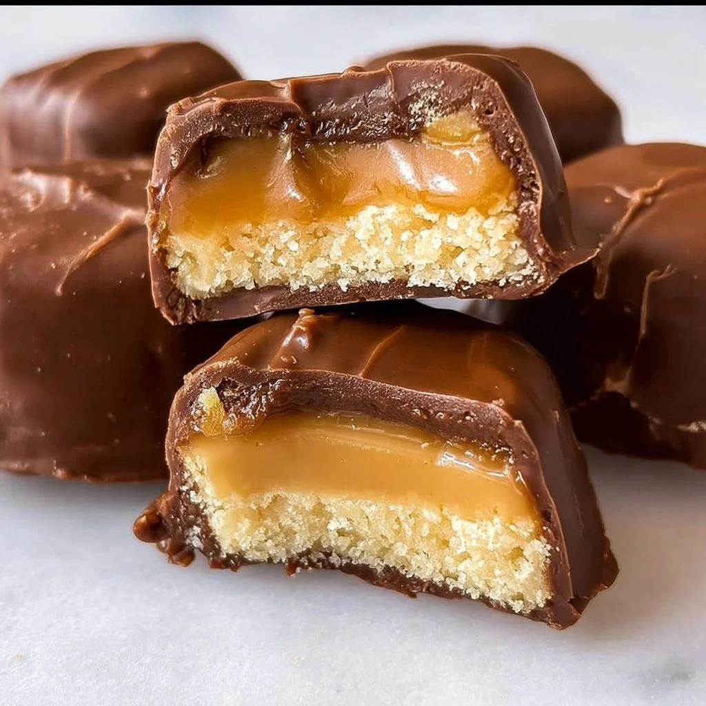 1735855500050-b33rq64b Delicious homemade Twix Bites on a plate