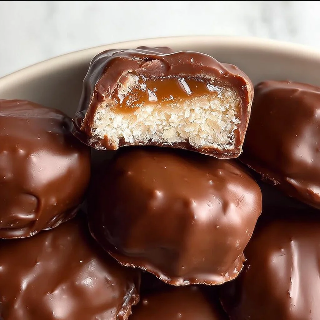 Homemade Twix Bites