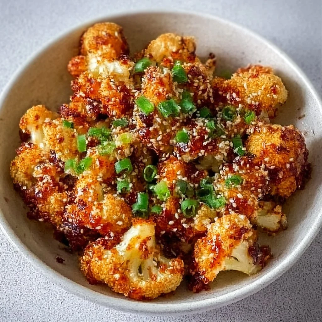 Korean Style Baked Cauliflower