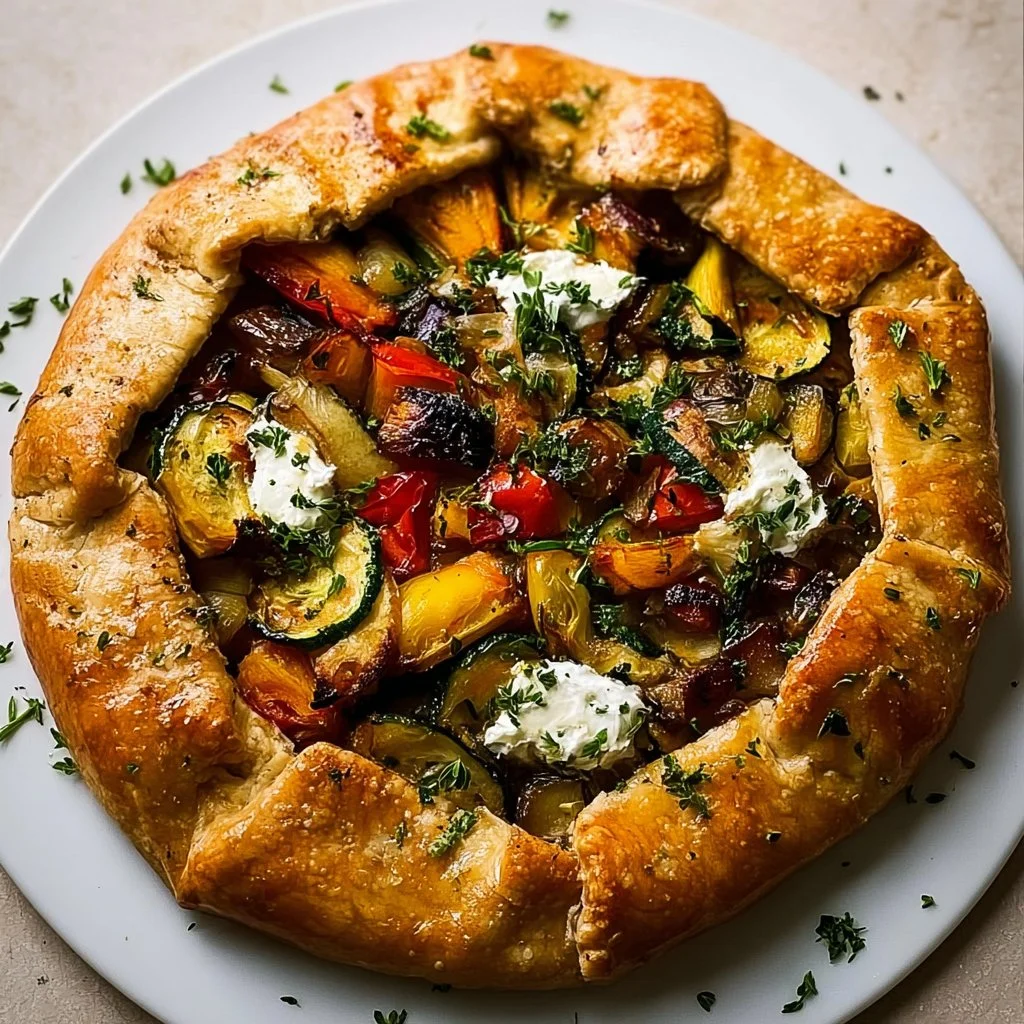 Mediterranean Vegetable Galette