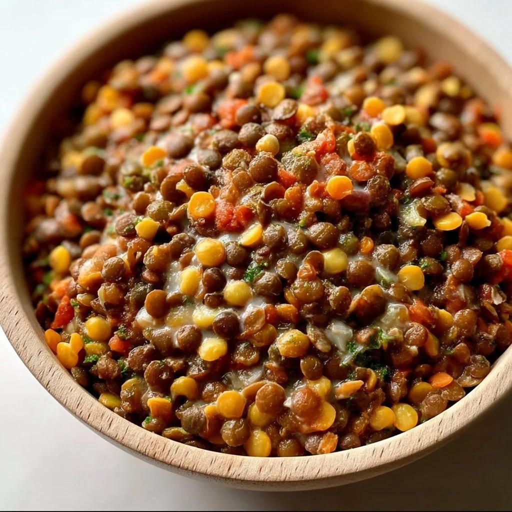1735855500050-b33rq64b Bowl of delicious Mexican Lentils garnished with fresh cilantro
