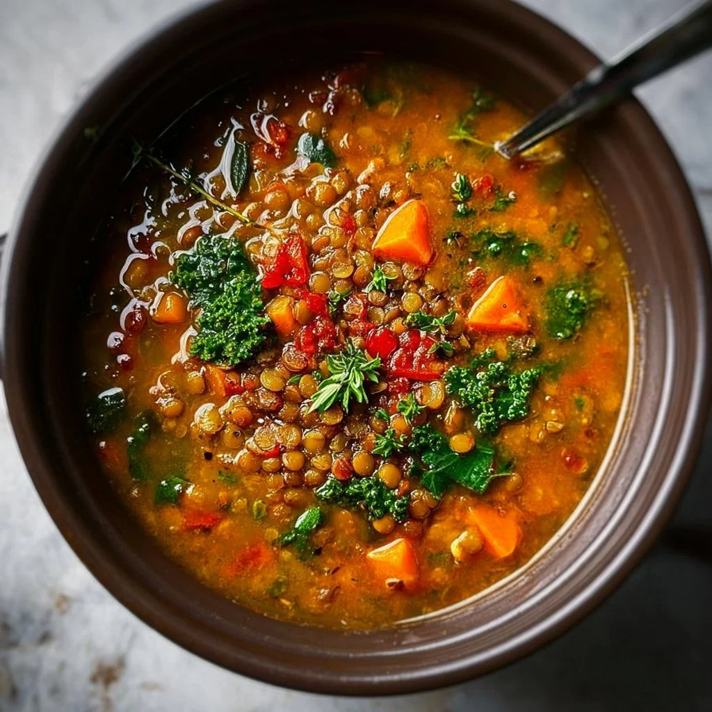 Most Addictive Lentil Soup