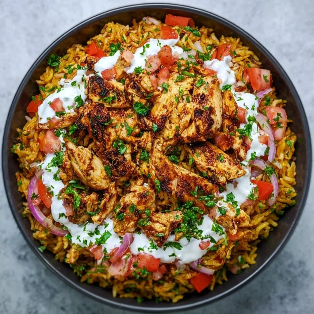 One Pot Chicken Shawarma Rice