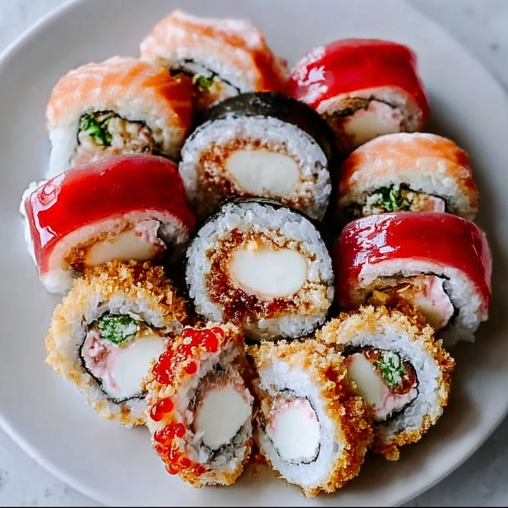 Party Food – Fun, Easy, and Crowd-Pleasing Recipes | Sweet snacks, Sweet sushi, Sushi roll recipes