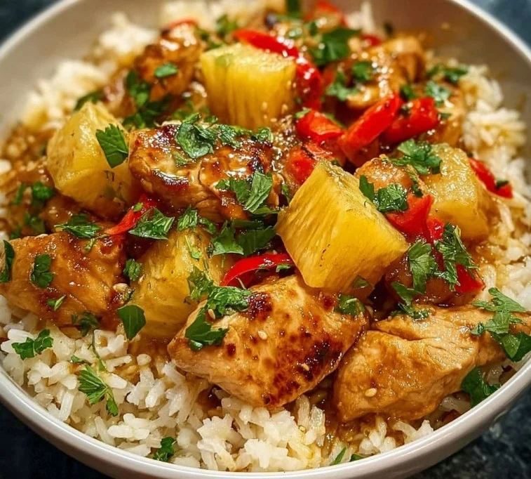 Pineapple Chicken and Rice