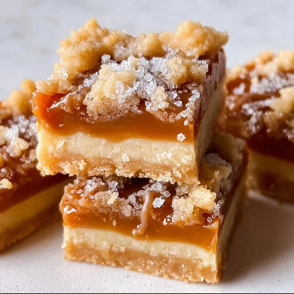 Salted Caramel Butter Bars