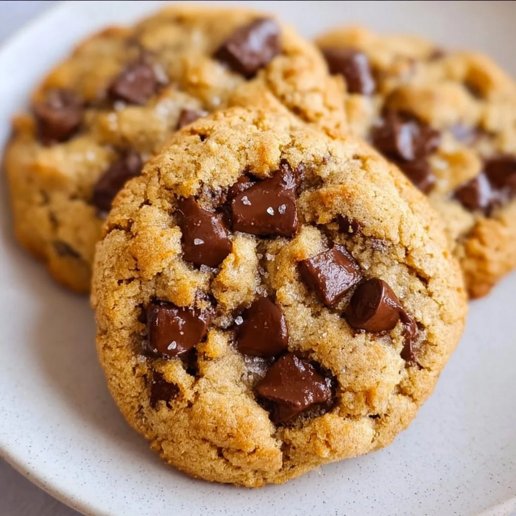 Soft and Chewy Olive Oil Chocolate Chip Cookies