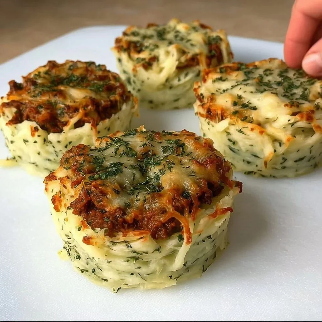 1735855500050-b33rq64b Stuffed mashed potato nests filled with creamy goodness and savory toppings.