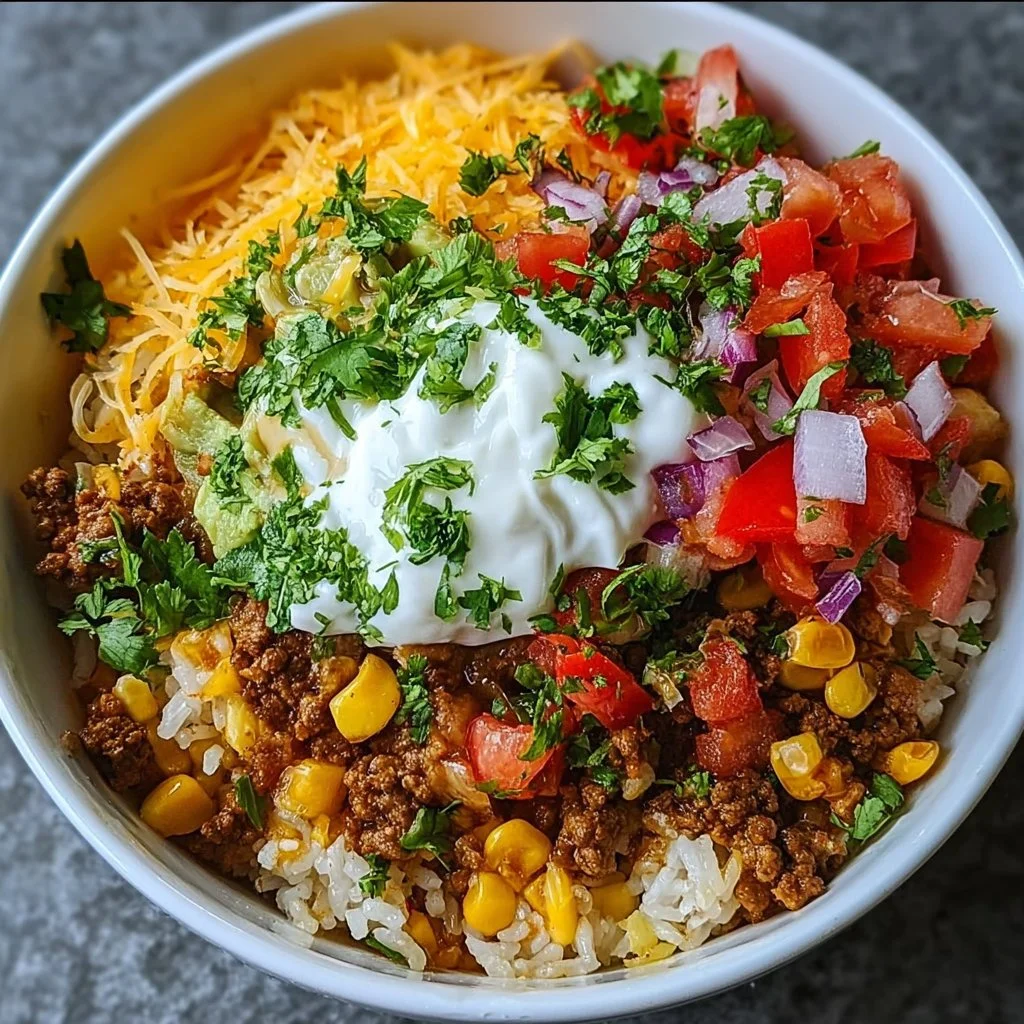 Taco Rice Bowl