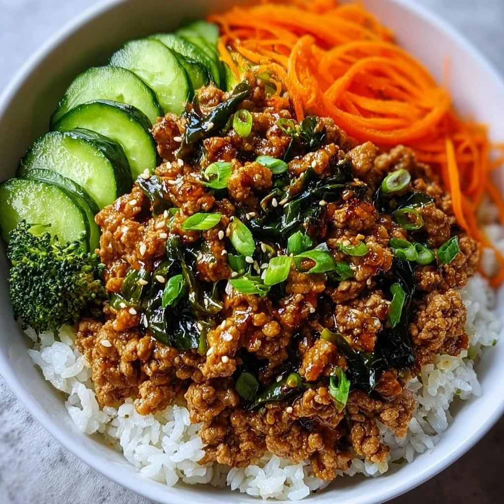 Teriyaki Ground Turkey Bowl