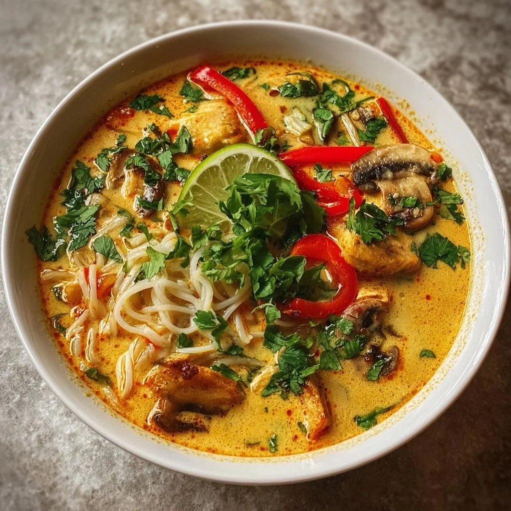 Thai Coconut Curry Soup