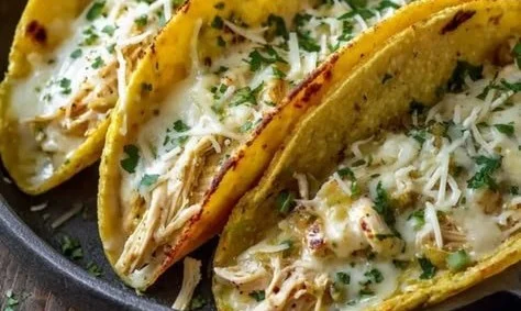 White Chicken Chili Tacos