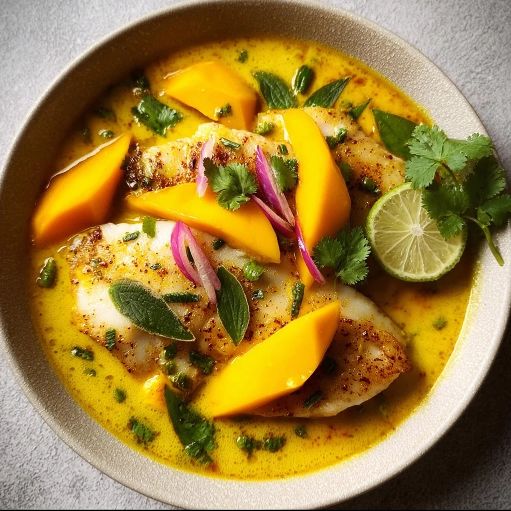 Coconut Mango Fish