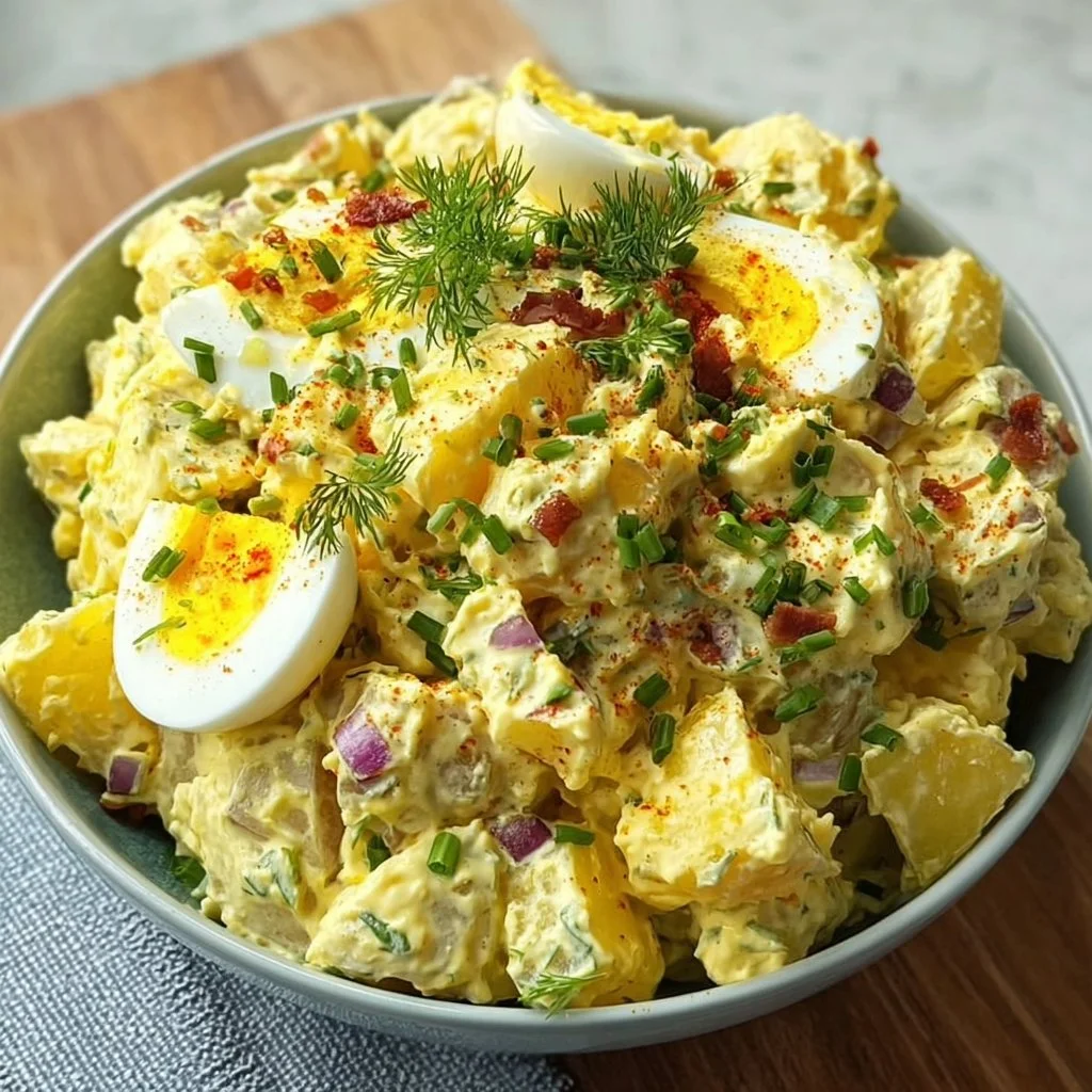 Deviled Egg Potato Salad