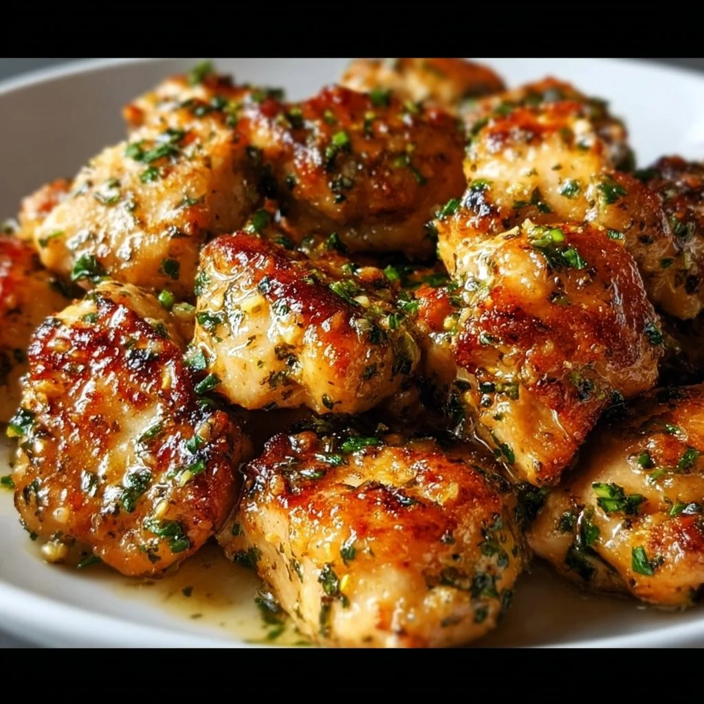 Garlic Butter Chicken Bites