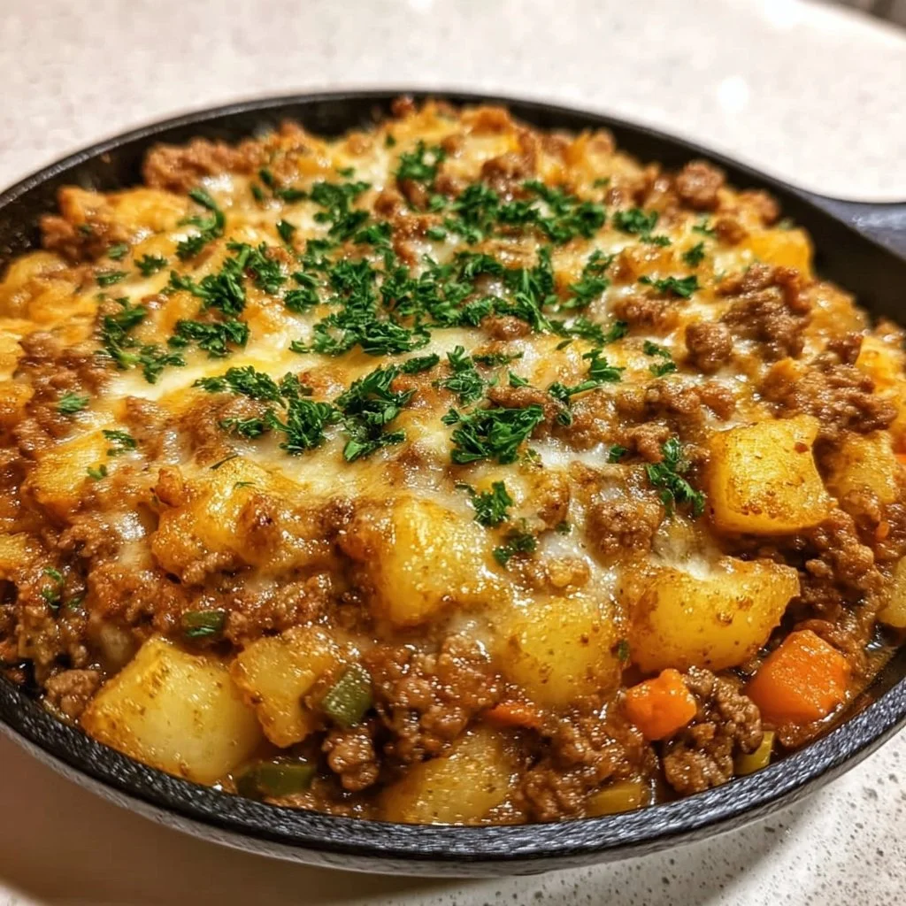 Hobo Casserole with Ground Beef