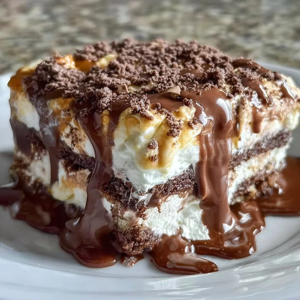 Hot Chocolate Lasagna