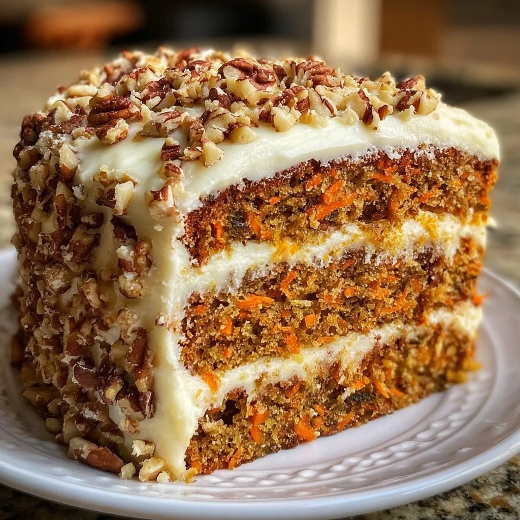 Moist Homemade Carrot Cake