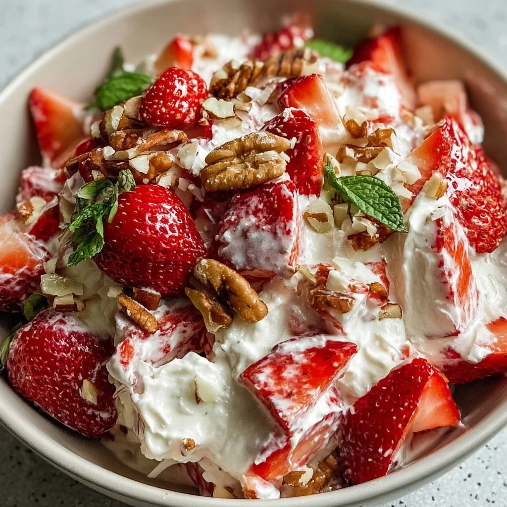 Strawberry Crackle Salad