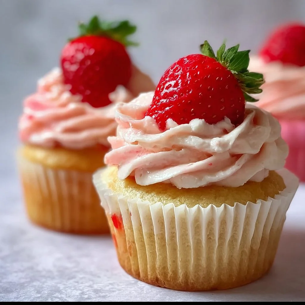 Strawberry Cupcakes