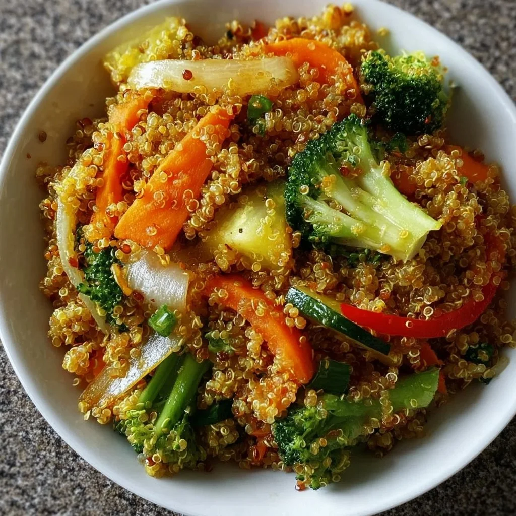 Healthy Quinoa & Veggie Stir-Fry