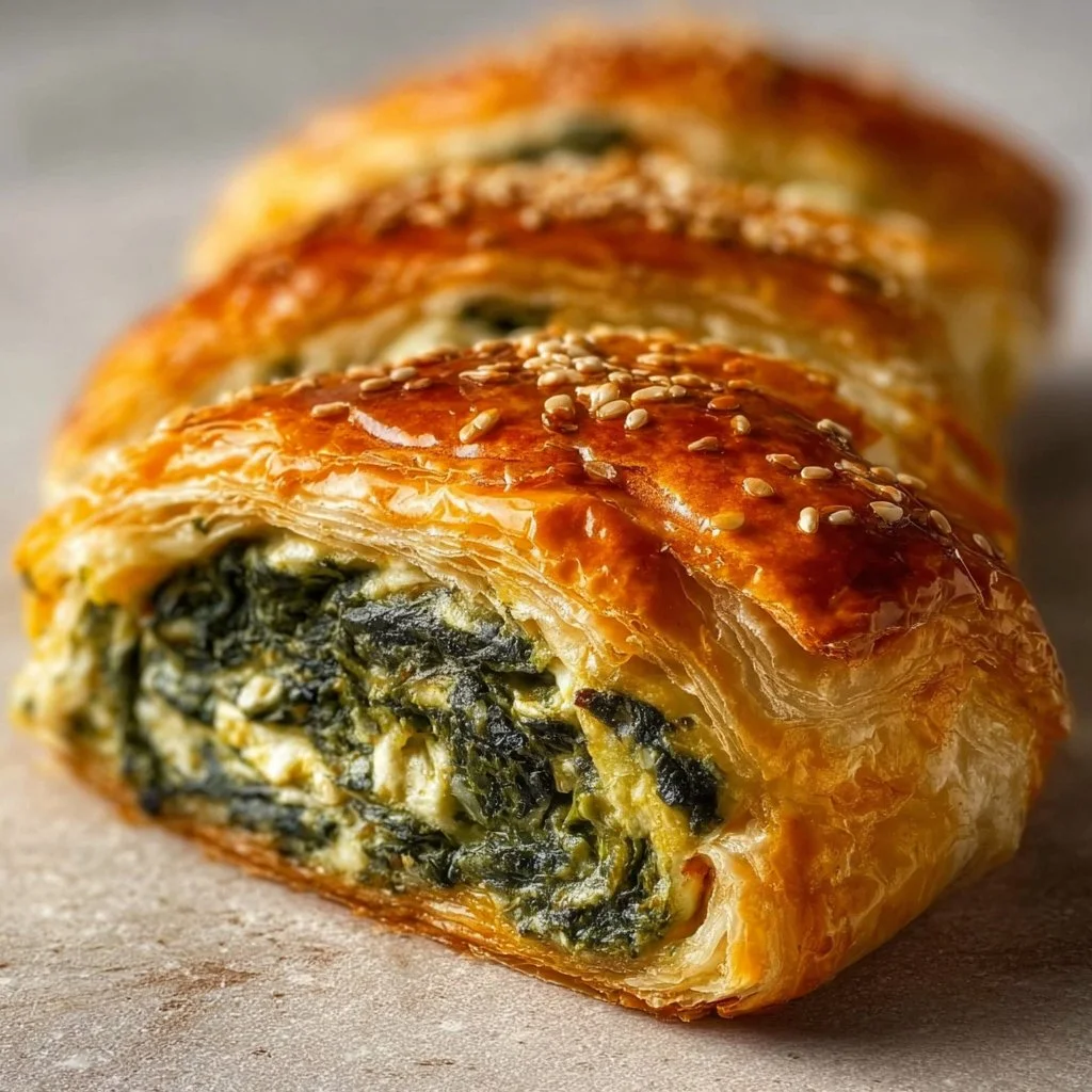 Mediterranean Spinach Stuffed Pastry